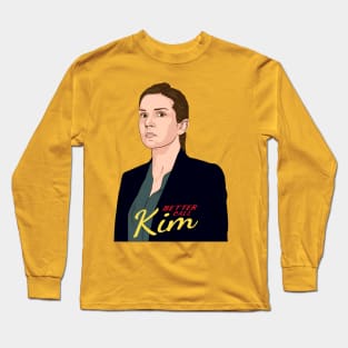 Better Call Kim - Vector Illustration of Kim Wexler from Better Call Saul Long Sleeve T-Shirt